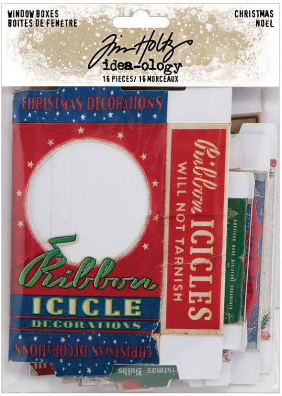 Tim Holtz  idea-ology Christmas 2026 Window Boxes  (TH94506)