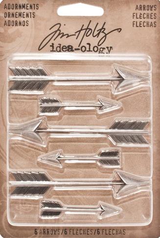 Tim Holtz Idea-Ology Metal Arrow Adornments
