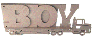 TwiddlyBitz Chipboard - Boy Truck Book