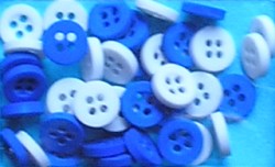 Two-Tone Buttons -  Blue