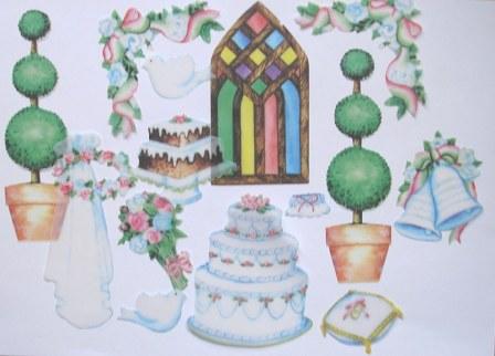 Vellum Die Cuts - Wedding