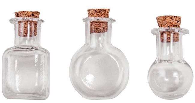 Tim Holtz Idea-Ology Tiny Corked Glass Vials (TH93201)