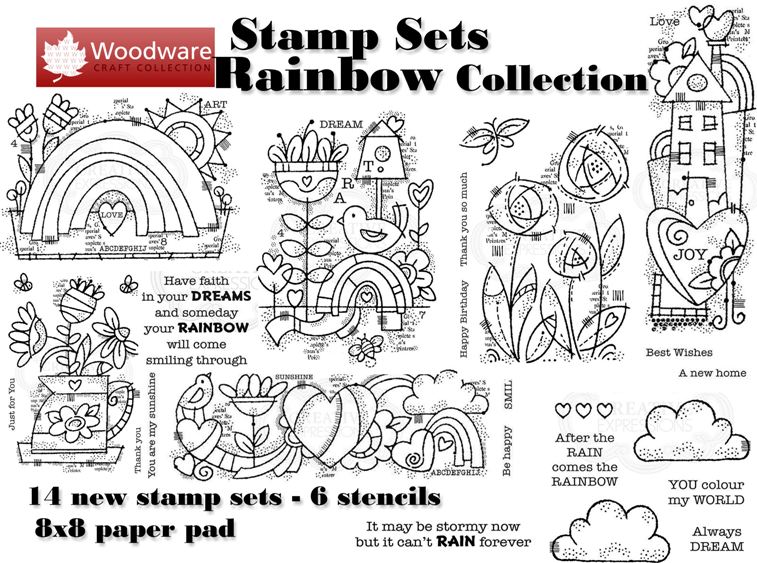 Woodware Rainbow Collection