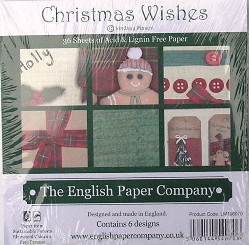 English paper Co 6x6 Pads - Christmas Wishes
