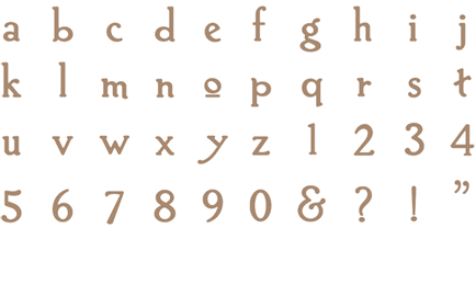 QuicKutz Alphabet - Zoe Mini Unicase 